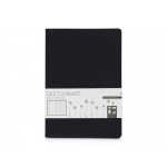 Скетчбук Sketch & Art в мягком переплете 147х210 мм, 24 л. белой бумаги 150 г/м2, черный