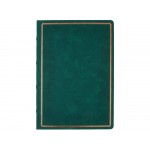 Ежедневник недатированный А4 Royal, зеленый с бронзовым срезом