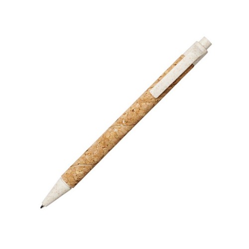 Шариковая ручка Midar из пробки и пшеничной соломы, бежевый