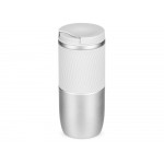 Герметичная вакуумная термокружка Pillar,550 мл, серебристый (Р)