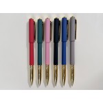 Ручка пластиковая шариковая Parliament, 0,7 мм, синие чернила, розовый/золотистый