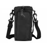 Трип Эви дорожная сумка для бутылок из переработанного материала объемом 2 л, черный