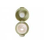 Вакуумная термокружка Waterline c кнопкой Guard, 400 мл, тубус, оливковый