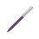 Ручка металлическая шариковая Bright GUM soft-touch с зеркальной гравировкой, фиолетовый