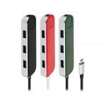 Хаб USB Rombica Type-C Chronos Green (Р)