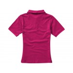 Calgary женская футболка-поло с коротким рукавом, фуксия