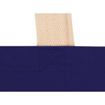 Сумка для шопинга Steady из хлопка с парусиновыми ручками, 260 г/м2, синий (P)