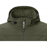 Куртка софтшел Ланглей мужская, зеленый лесной