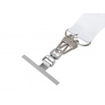 Ланъярд 2,5 см под сублимацию с 2-мя трендовыми карабинами и металлическим держателем для телефона