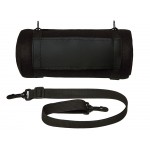 Плед Нежность с плечевым ремнем, черный Плед Нежность с плечевым ремнем, черный