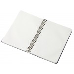 Блокнот А5 Dante из искусственной кожи на спирали, темно-синий