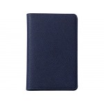 Футляр-книжка на 4-е карты с RFID Favor, темно-синий