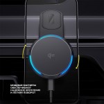 Автомобильный держатель MageSafe QI2 Flex, черный, Deppa