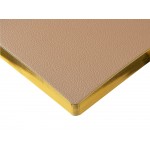 Ежедневник недатированный А5 Total beige с нашивкой, бежевый