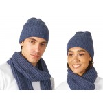 Подарочный набор  Nordend, темно-синий меланж