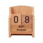 Вечный календарь из бука