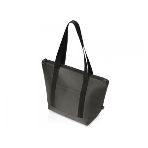 Сумка-холодильник Cool XL с двумя лямками на плечо, темно-серый