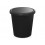 Americano® Piccolo кружка объемом 100 мл с крышкой - сплошной черный