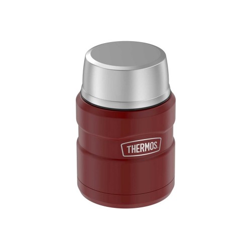 Термос из нерж. стали с ложкой тм THERMOS SK3000 MRR 0,47L