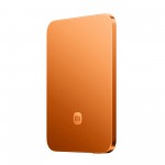 Внешний аккумулятор UltraThin Magnetic Power Bank 5000 15 Вт, c CCC сертификацией, оранжевый