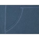 Толстовка Арора мужская с капюшоном, серо-синий