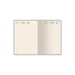 Ежедневник недатированный А5 Megapolis Velvet New, темно-синий navy