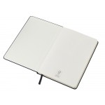 Бизнес-блокнот С3 софт-тач с магнитом, твердая обложка, 96 листов, черный