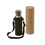 Бутылка для воды из титана Titan, 750ml, темно-серый