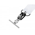 Ланъярд 2 см под сублимацию с 2-мя трендовыми карабинами и металлическим держателем для телефона, черный