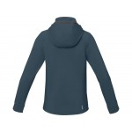 Куртка софтшел Ланглей женская, серо-синий