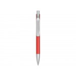 Ручка металлическая шариковая Large, красный/серебристый