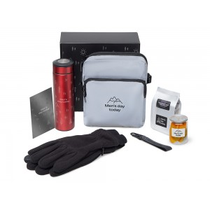 Подарочный набор Re:m. Step  с термосом, перчатками и сумкой