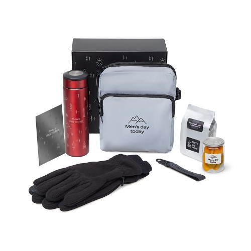 Подарочный набор Re:m. Step  с термосом, перчатками и сумкой