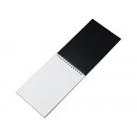 Блокнот на пружине в пластиковой обложке А5, черный