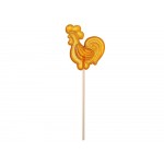 Леденец Петушок со вкусом апельсина, желтый, 21 гр.