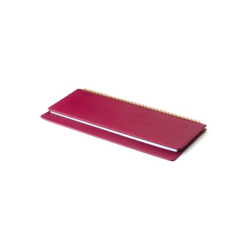 Планинг недатированный  Velvet бордовый (Р)