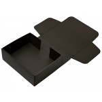 Коробка подарочная Raven, XL , черная, вн. размер 300х235х105 мм., горизонтальная