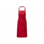 Фартук Andrea плотностью 240 г/м² с регулируемой завязкой на шее - Красный