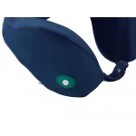 Подушка для путешествий массажная Travel Blue Massage Tranquility Pillow (217), цвет темно-синий