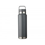 Медная спортивная бутылка с вакуумной изоляцией Colton объемом 600 мл, серый