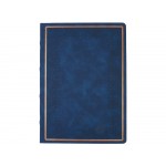 Ежедневник недатированный А4 Royal, синий с бронзовым срезом