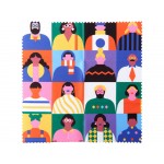 Салфетка для протирания очков с возможностью полноцветной печати