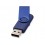 Флеш-карта Rotate Metallic USB 2.0 на 4 Gb, темно-синий