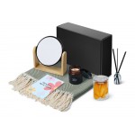 Подарочный набор Re:f. Shelter  с пледом, зеркалом, свечой и диффузором