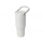 Термостакан Bronx объемом 900 мл из меди и переработанной нержавеющей стали, сертифицированной по стандарту RCS, с вакуумной изоляцией и крышкой с двойной функцией - Белый