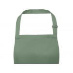 Фартук Andrea плотностью 240 г/м² с регулируемой завязкой на шее - Зеленый яркий