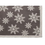 Плед Snowflake новогодний