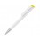 Ручка шариковая UMA EFFECT SI, белый/желтый