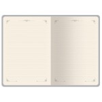 Ежедневник недатированный А4 Royal, коричневый с бронзовым срезом