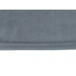 Плед флисовый Natty из переработанного пластика, серый